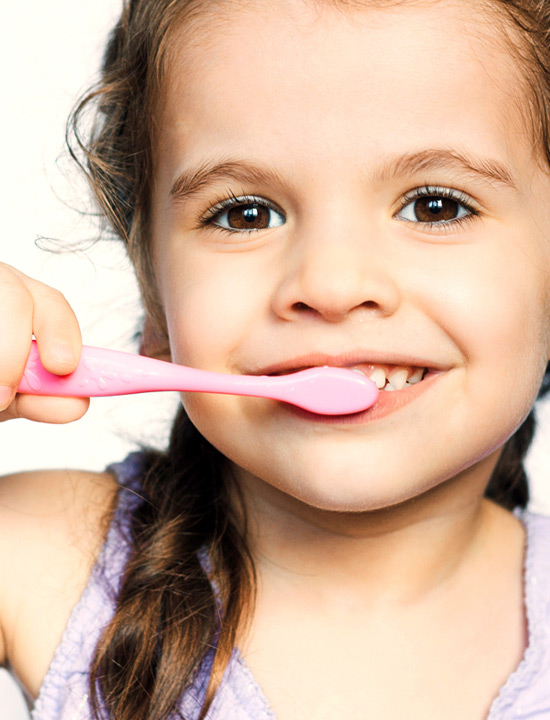 Zahnpflege und Mundhygiene – ein Kinderspiel.